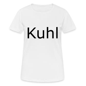 Kuhl - Frauen T-Shirt atmungsaktiv - Weiß - Vorne - AI Model Female 172 dark (172cm)
