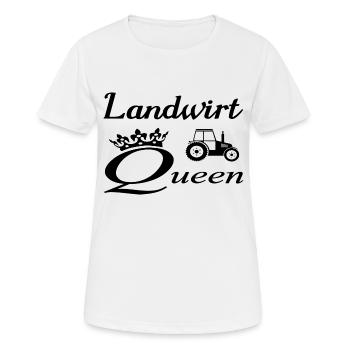 Landwirtschaft - Frauen T-Shirt atmungsaktiv - Weiß - Vorne - AI Model Female 172 dark (172cm)