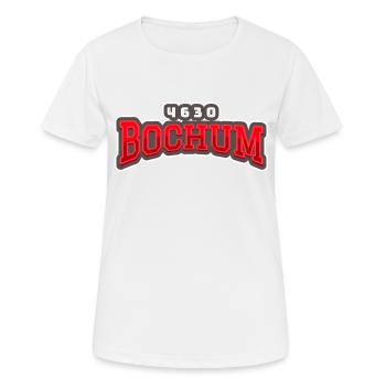4630 Bochum - T-shirt respirant Femme - blanc - Devant - AI Model Female 172 dark (172cm)