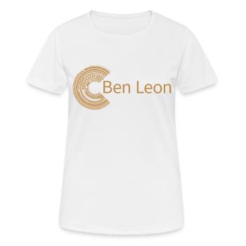 For Ben Leon - Women's Breathable T-Shirt - white - Front - AI Model Female 172 dark (172cm)