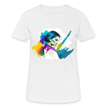 Stay cool girl - Women's Breathable T-Shirt - white - Front - AI Model Female 172 dark (172cm)