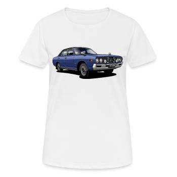 TCT-260 - Frauen T-Shirt atmungsaktiv - Weiß - Vorne - AI Model Female 172 dark (172cm)