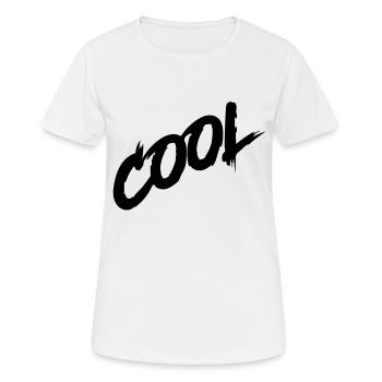 cool - T-shirt respirant Femme - blanc - Devant - AI Model Female 172 dark (172cm)