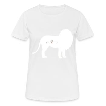 Strong as a lion - The of Orbis - Women's Breathable T-Shirt - white - Front - AI Model Female 172 dark (172cm)
