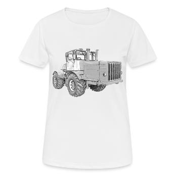 K700 Kirovets - Women's Breathable T-Shirt - white - Front - AI Model Female 172 dark (172cm)