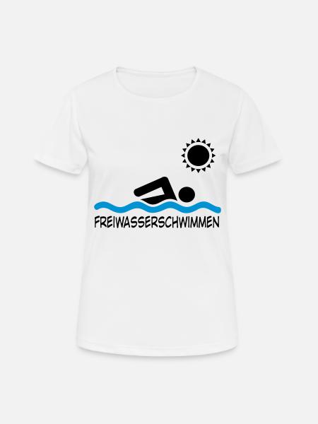 freiwasser - Women's Breathable T-Shirt - white