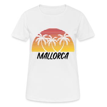 Mallorca - Women's Breathable T-Shirt - white - Front - AI Model Female 172 dark (172cm)