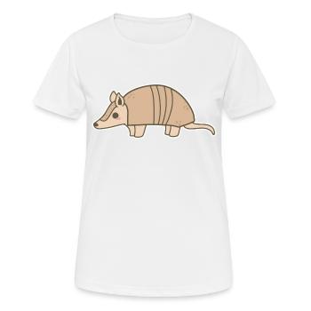 Tatoué - T-shirt respirant Femme - blanc - Devant - AI Model Female 172 dark (172cm)