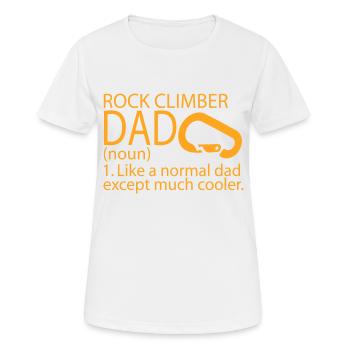 Climber - Women's Breathable T-Shirt - white - Front - AI Model Female 172 dark (172cm)
