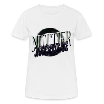 birthday present birthday present idea beach - Women's Breathable T-Shirt - white - Front - AI Model Female 172 dark (172cm)