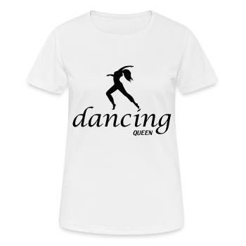 Dancing Dance Music - Women's Breathable T-Shirt - white - Front - AI Model Female 172 dark (172cm)
