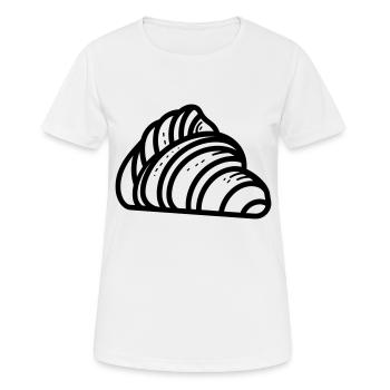 Kreuzritter - Frauen T-Shirt atmungsaktiv - Weiß - Vorne - AI Model Female 172 dark (172cm)
