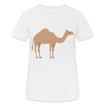Wildtiere - Frauen T-Shirt atmungsaktiv - Weiß - Vorne - AI Model Female 172 dark (172cm)