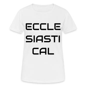 Holy3 - Women's Breathable T-Shirt - white - Front - AI Model Female 172 dark (172cm)