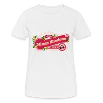 Couple Partners Engagement Wedding Valentine Lover - Frauen T-Shirt atmungsaktiv - Weiß - Vorne - AI Model Female 172 dark (172cm)