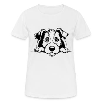 Fox Terrier - Women's Breathable T-Shirt - white - Front - AI Model Female 172 dark (172cm)