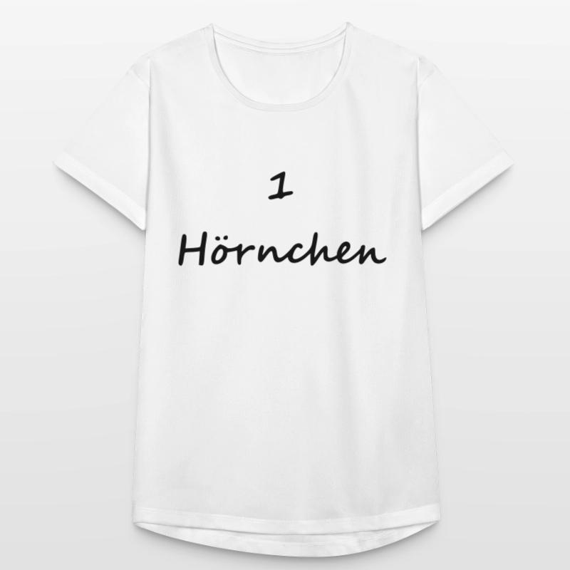 1 hörnchen ein horn hornchen eins eichhörnchen Frauen T-Shirt atmungsaktiv