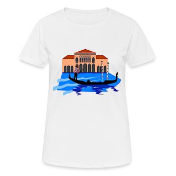Venice - Women's Breathable T-Shirt - white - Front - AI Model Female 172 dark (172cm)