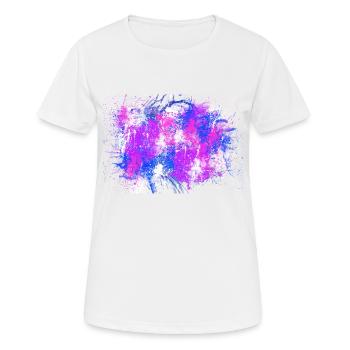 Coloris - T-shirt respirant Femme - blanc - Devant - AI Model Female 172 dark (172cm)