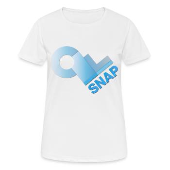 Casser - T-shirt respirant Femme - blanc - Devant - AI Model Female 172 dark (172cm)