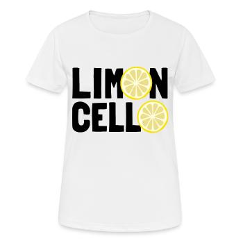 Limoncello, lemon liqueur, Limoncino, Italy - Women's Breathable T-Shirt - white - Front - AI Model Female 172 dark (172cm)