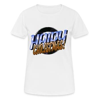 Dog Friendly Guenon Cat Long Sleeve Shirts - Women's Breathable T-Shirt - white - Front - AI Model Female 172 dark (172cm)