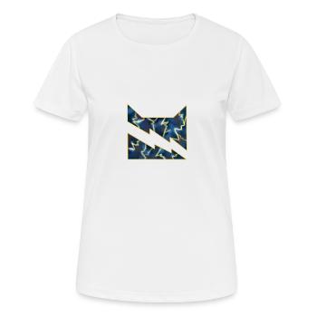 Donenrclan Thunderclan Firestar Feuerstern Katzen - Frauen T-Shirt atmungsaktiv - Weiß - Vorne - AI Model Female 172 dark (172cm)