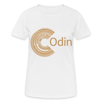 For Odin - Women's Breathable T-Shirt - white - Front - AI Model Female 172 dark (172cm)