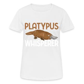 Platypus - Women's Breathable T-Shirt - white - Front - AI Model Female 172 dark (172cm)