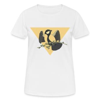 Tit - Women's Breathable T-Shirt - white - Front - AI Model Female 172 dark (172cm)