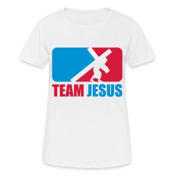 copains d'équipage d'équipe Vêtements de sport - T-shirt respirant Femme - blanc - Devant - AI Model Female 172 dark (172cm)