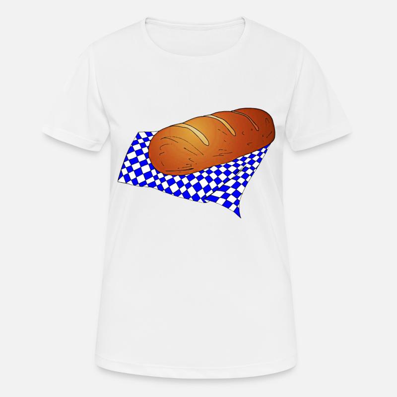 loaf - Women's Breathable T-Shirt - white