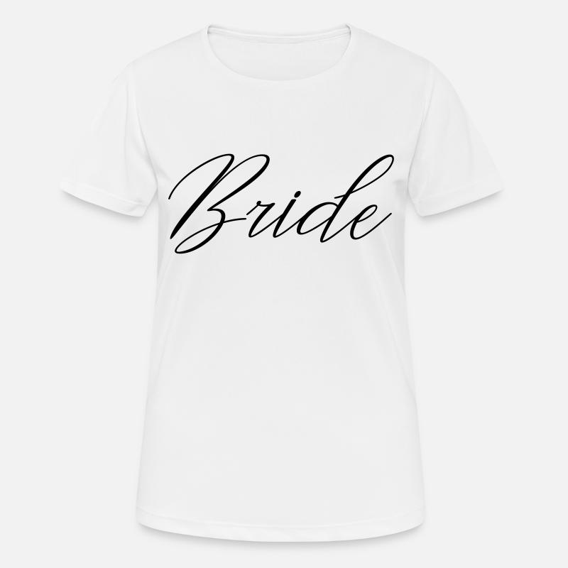 Bride - Women's Breathable T-Shirt - white