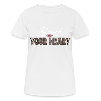 Musique country Rural Landei Country Musicien Maman - T-shirt respirant Femme - blanc - Devant - AI Model Female 172 dark (172cm)