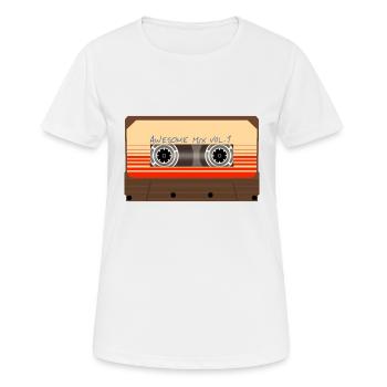 Awesome Mix - Women's Breathable T-Shirt - white - Front - AI Model Female 172 dark (172cm)