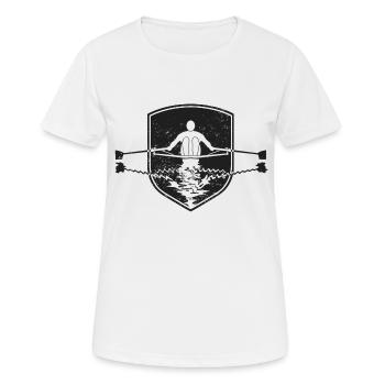 Ramer - T-shirt respirant Femme - blanc - Devant - AI Model Female 172 dark (172cm)