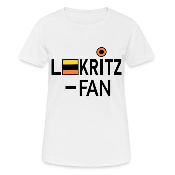 Liquorice Fan - Women's Breathable T-Shirt - white - Front - AI Model Female 172 dark (172cm)