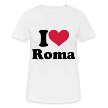 Rome - Women's Breathable T-Shirt - white - Front - AI Model Female 172 dark (172cm)