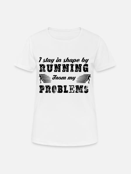Running - Women's Breathable T-Shirt - white