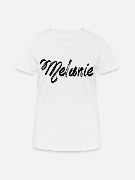 Mélanie - T-shirt respirant Femme - blanc