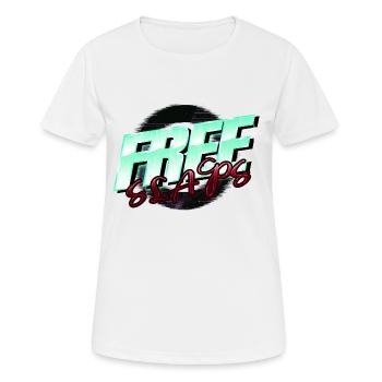 funny quote statement fun awesome quote happy - Frauen T-Shirt atmungsaktiv - Weiß - Vorne - AI Model Female 172 dark (172cm)