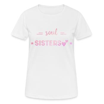 Friends Forever - Women's Breathable T-Shirt - white - Front - AI Model Female 172 dark (172cm)