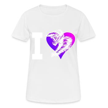Cyclisme Homme Cyclisme VTT VTT - T-shirt respirant Femme - blanc - Devant - AI Model Female 172 dark (172cm)