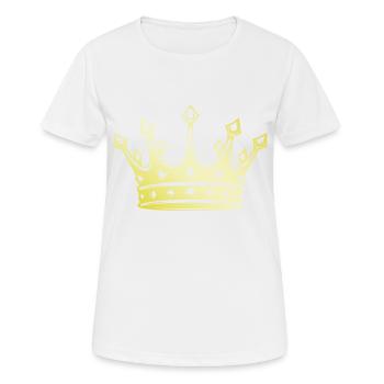 Crown Royal Gold - Women's Breathable T-Shirt - white - Front - AI Model Female 172 dark (172cm)
