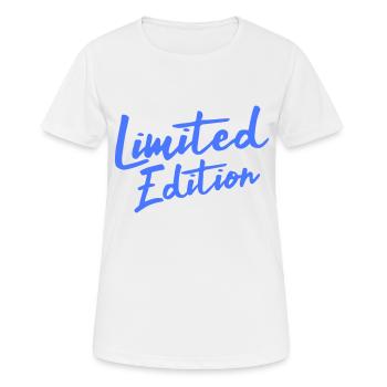 limited edition - Frauen T-Shirt atmungsaktiv - Weiß - Vorne - AI Model Female 172 dark (172cm)
