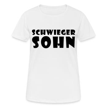 Schwiegersohn - Frauen T-Shirt atmungsaktiv - Weiß - Vorne - AI Model Female 172 dark (172cm)
