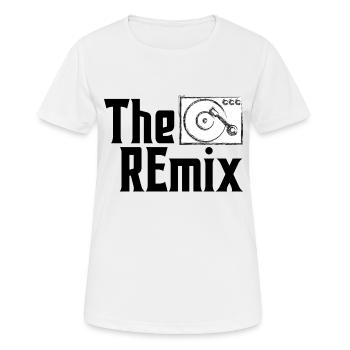 Partnerlook Chemises Famille Enfants Parents le remix - T-shirt respirant Femme - blanc - Devant - AI Model Female 172 dark (172cm)