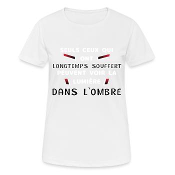 Otaku Style - T-shirt respirant Femme - blanc - Devant - AI Model Female 172 dark (172cm)
