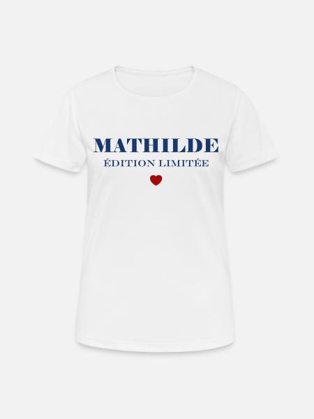 mathilde - T-shirt respirant Femme - blanc