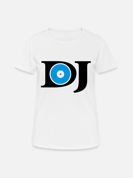 dj gear - Women's Breathable T-Shirt - white